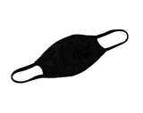 Face Mask Nose Mouth Cover Adjustable Reusable Washable Elastic Fabric Mask BLACK