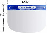 Safety Face Shield Clear Full Face Guard Visor Protector Cover Reusable
