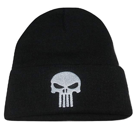 Punisher Skull Tactical Morale Knit Skull Cap Hat Beanie